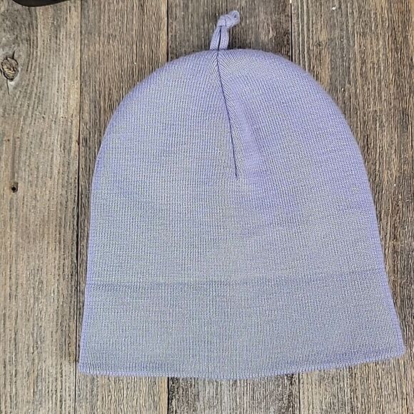 Knitted beanie with snowman - Picture 7 of 7